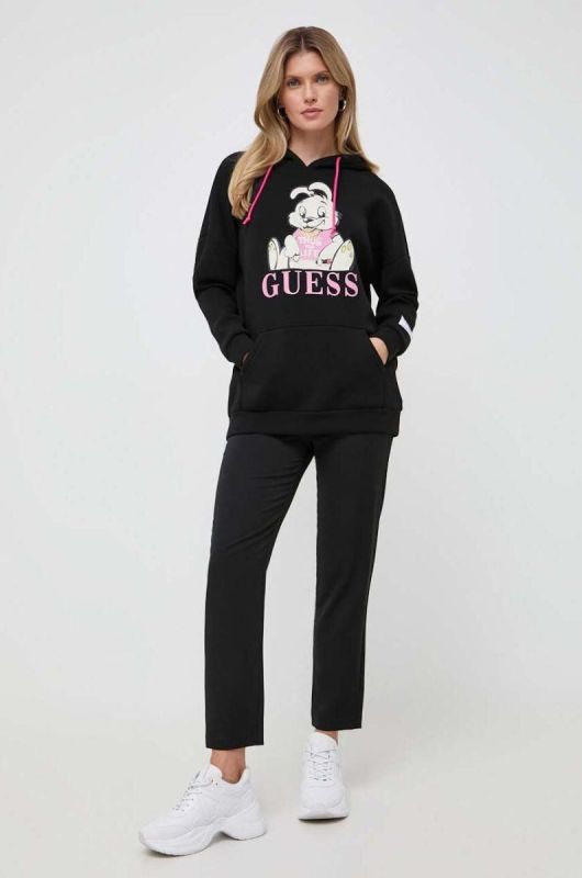 Сукня Guess Guess x Banksy колір чорний mini oversize фото 2