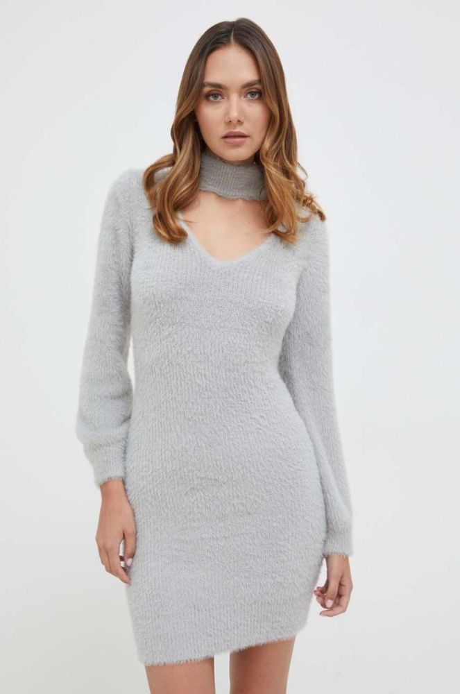 Сукня Guess mini облягаюча колір блакитний (3606252) фото 2