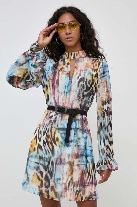 Сукня Guess mini пряма колір барвистий (3575834)