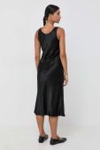 Сукня Max Mara Leisure колір чорний midi розкльошена (3538561)
