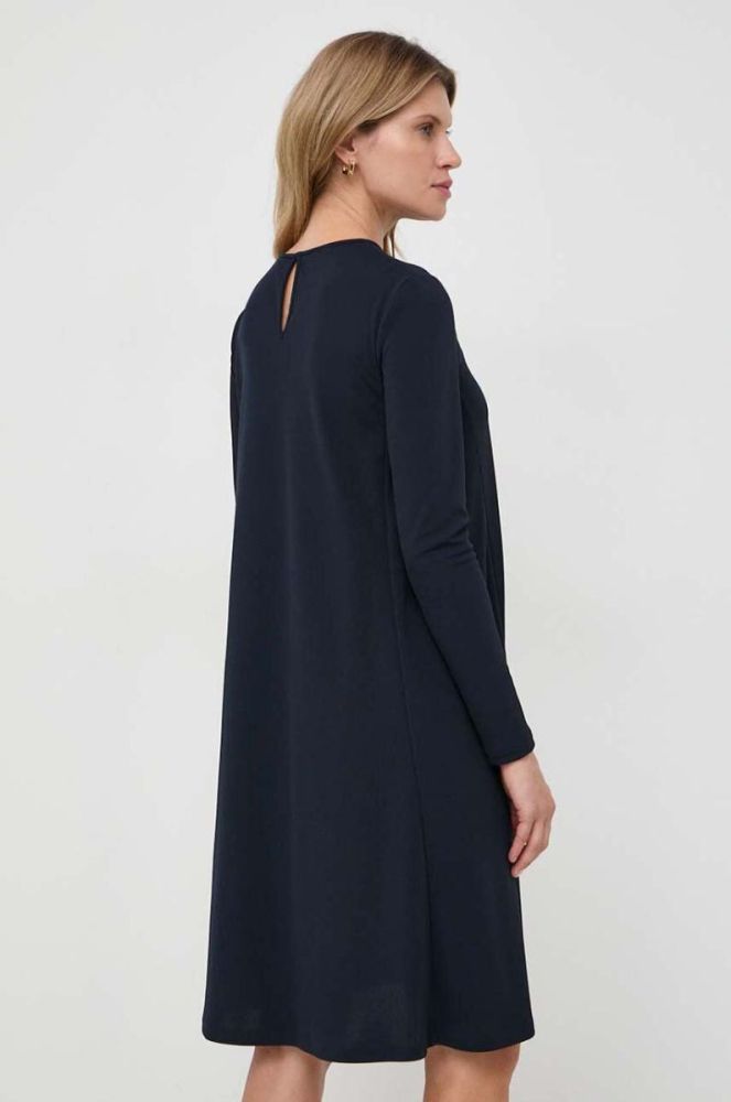 Сукня Max Mara Leisure колір синій mini розкльошена фото 3