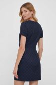 Сукня United Colors of Benetton колір синій mini облягаюча