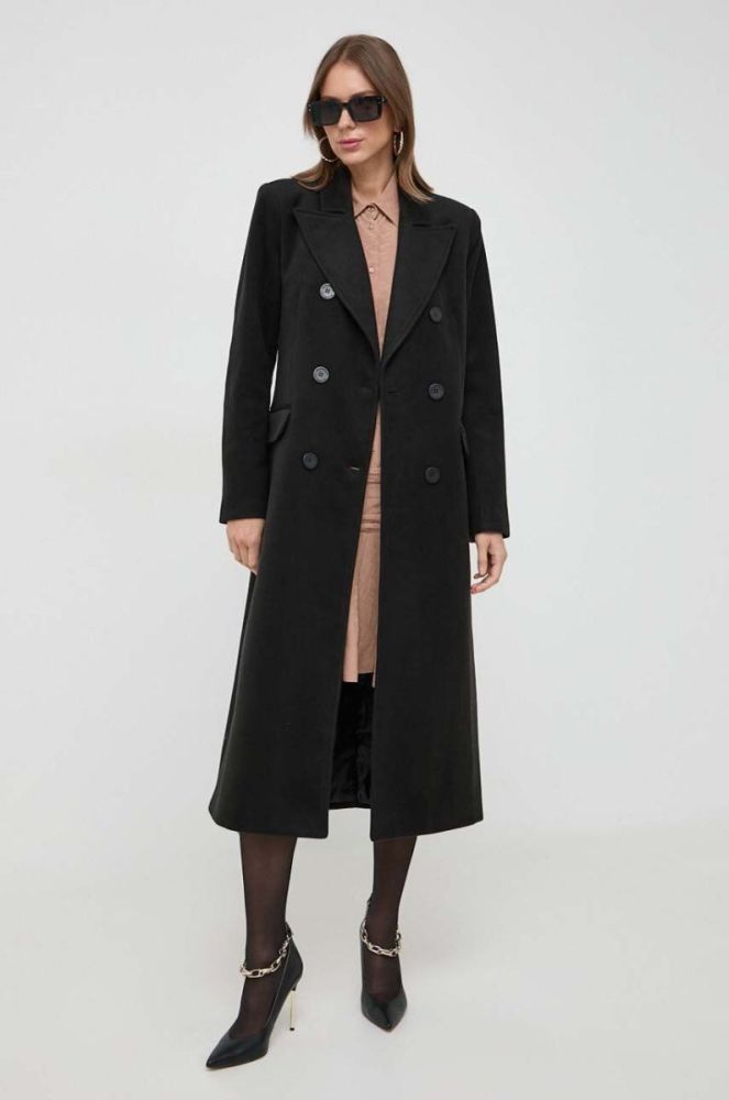 Сукня з домішкою шовку Pinko колір бежевий mini oversize фото 4