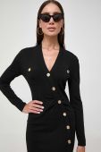 Сукня Pinko колір чорний mini облягаюча (3572168)