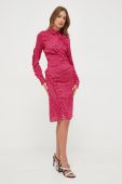 Сукня Pinko колір рожевий mini пряма