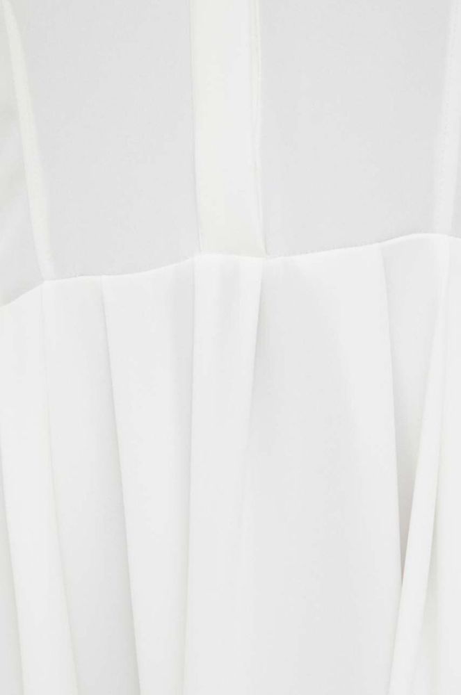 Сукня Pinko колір бежевий mini oversize фото 5