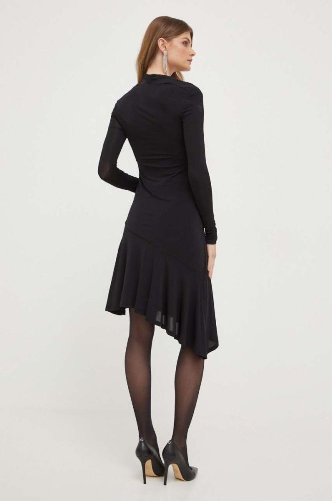 Сукня Pinko колір чорний mini облягаюча (3455121) фото 4