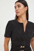 Сукня Pinko колір чорний mini пряма (3588853)