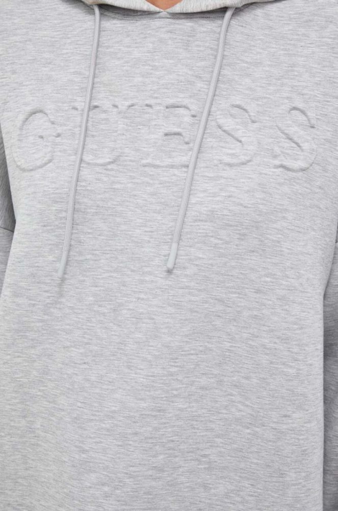 Сукня Guess колір сірий mini oversize фото 5