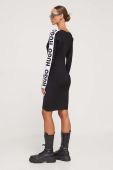 Сукня HUGO колір чорний mini облягаюча (3586204)
