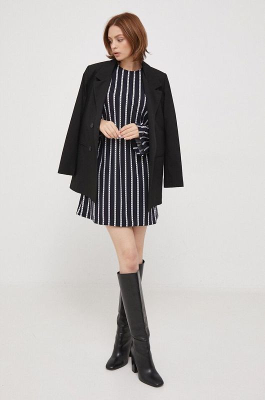 Сукня Tommy Hilfiger колір синій mini розкльошена (3606265) фото 2