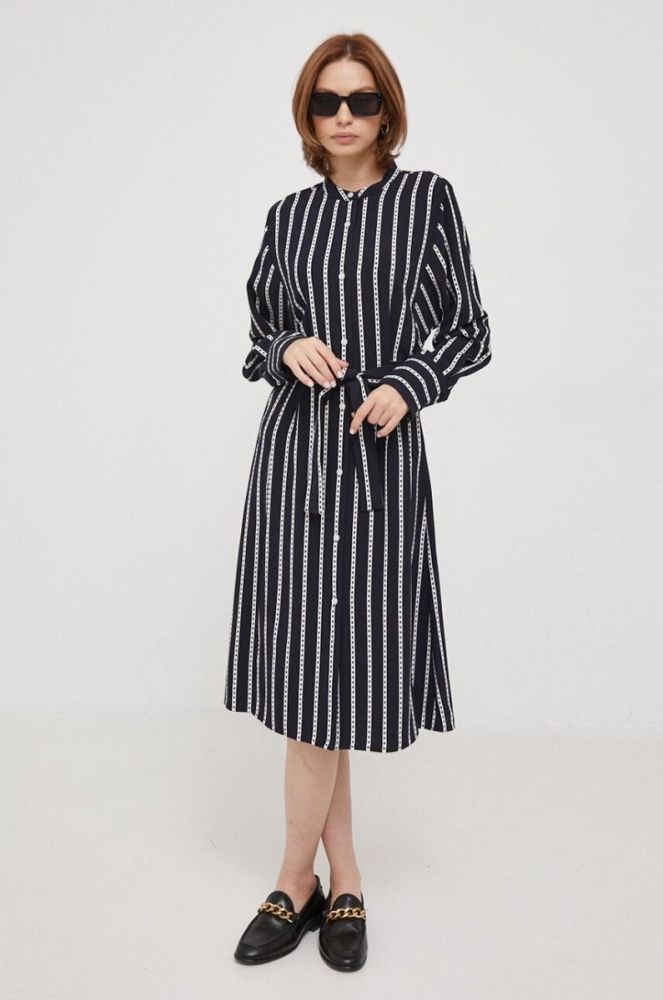 Сукня Tommy Hilfiger колір синій mini пряма (3606280) фото 2