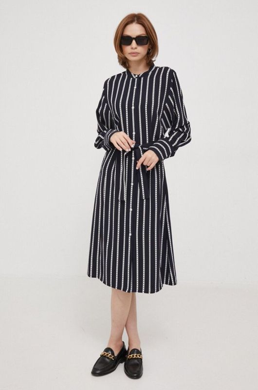Сукня Tommy Hilfiger колір синій mini пряма (3606280) фото 2