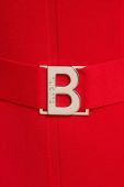 Сукня Blugirl Blumarine колір червоний maxi облягаюча