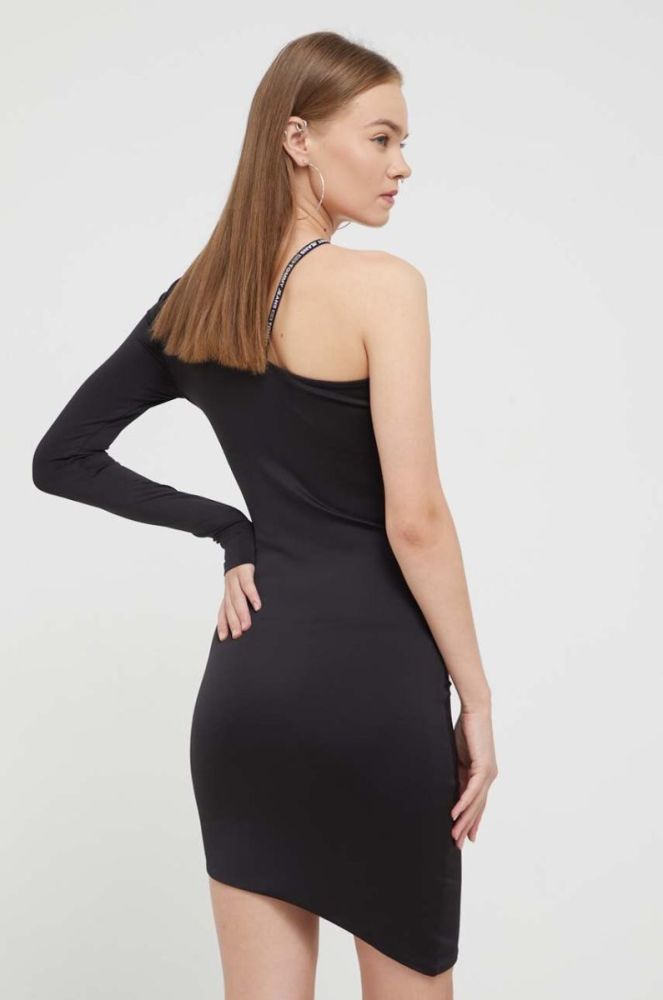 Сукня Tommy Jeans колір чорний mini облягаюча (3542427) фото 3