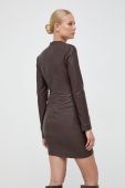 Сукня Marciano Guess колір коричневий mini облягаюча (3582956)