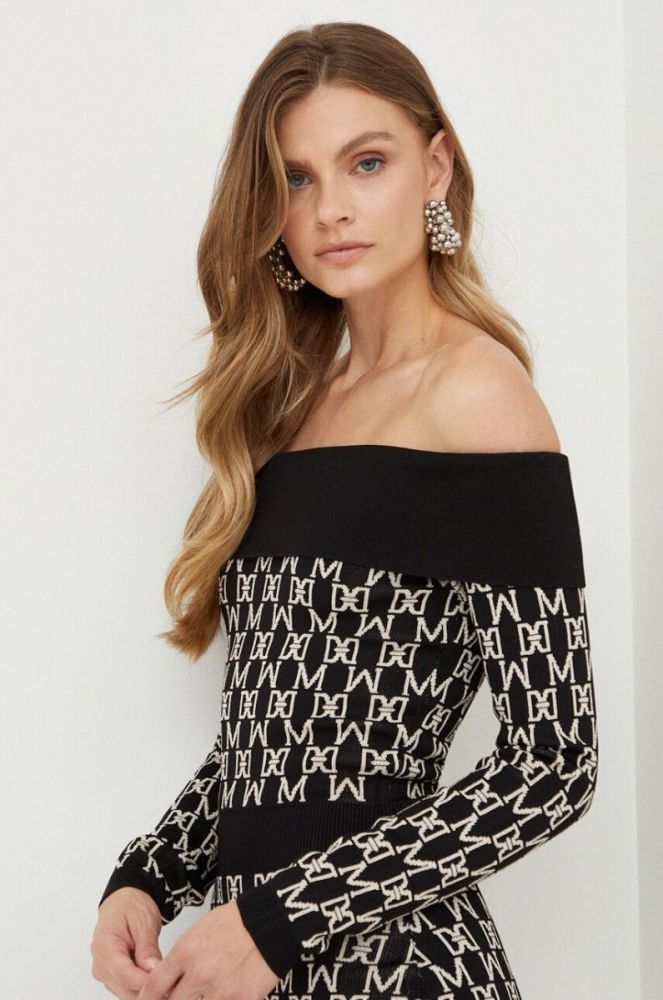 Сукня Marciano Guess колір чорний mini облягаюча (3547631) фото 4
