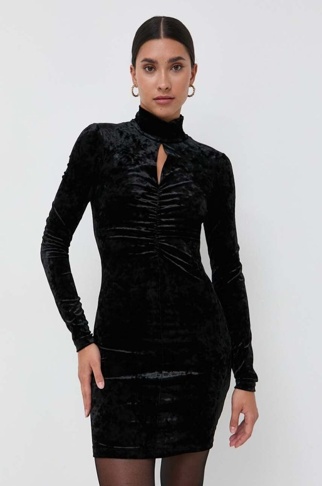 Сукня Patrizia Pepe колір чорний mini облягаюча (3547647)