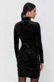 Сукня Patrizia Pepe колір чорний mini облягаюча (3547647)