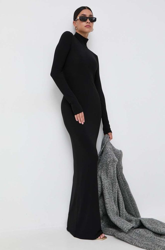 Сукня Patrizia Pepe колір чорний maxi облягаюча (3551417)