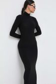 Сукня Patrizia Pepe колір чорний maxi облягаюча (3551417)