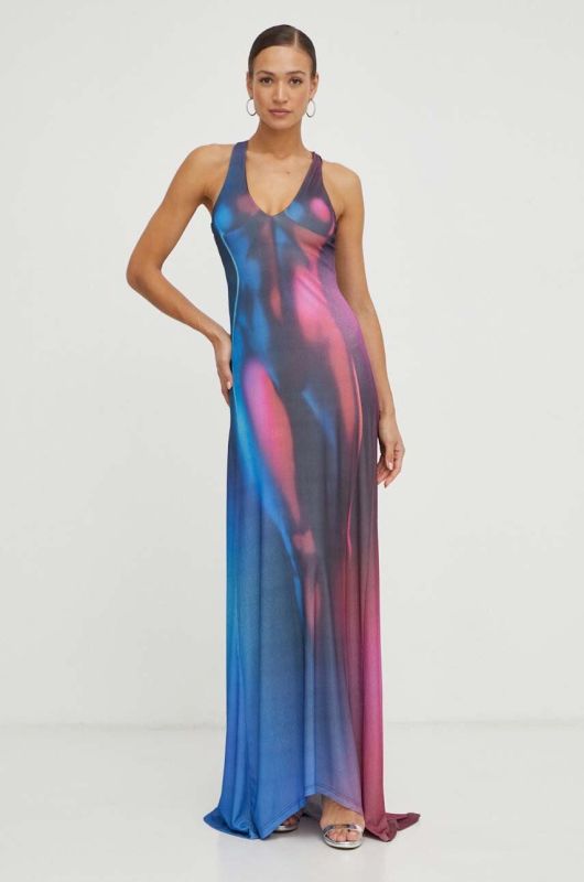 Сукня Patrizia Pepe maxi oversize колір барвистий