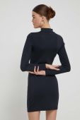 Сукня Superdry колір чорний mini облягаюча (3578424)