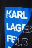 Бавовняна сукня Karl Lagerfeld Jeans колір чорний mini облягаюча