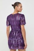 Сукня Twinset колір фіолетовий mini розкльошена (3618758)