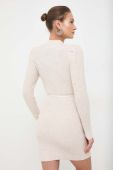 Сукня Twinset колір бежевий mini облягаюча (3635331)