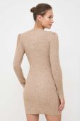 Сукня Twinset колір бежевий mini облягаюча (3635335)