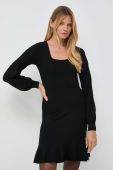 Сукня Twinset колір чорний mini облягаюча (3606290)