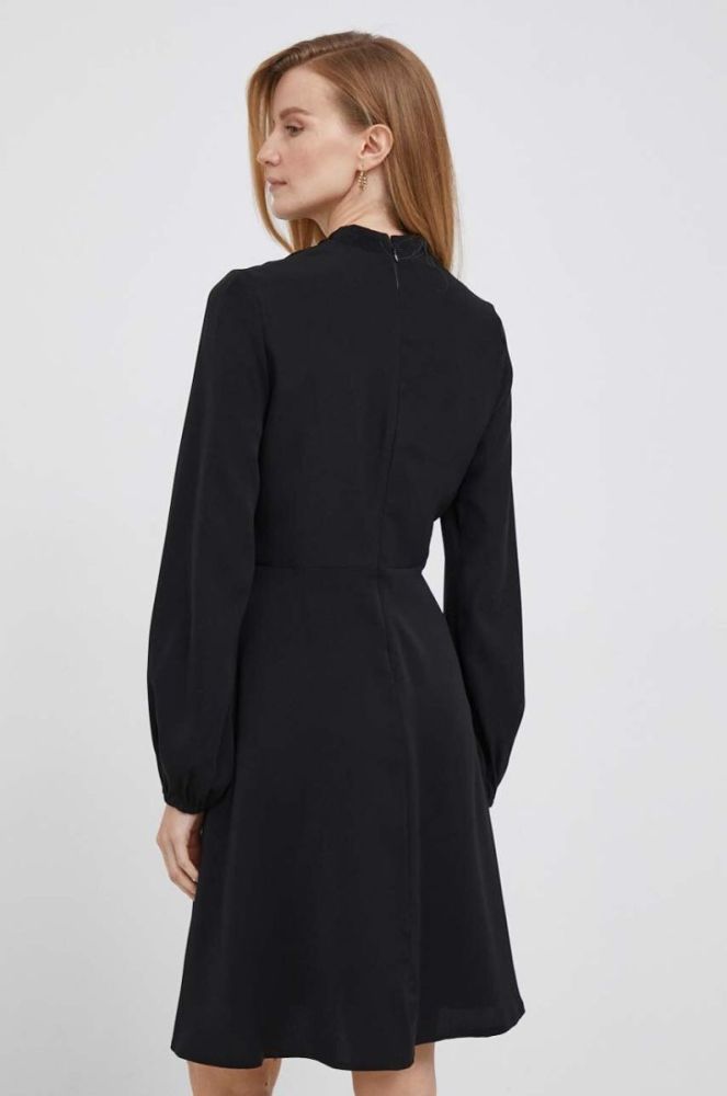 Сукня Dkny колір чорний mini облягаюча (3471408) фото 3