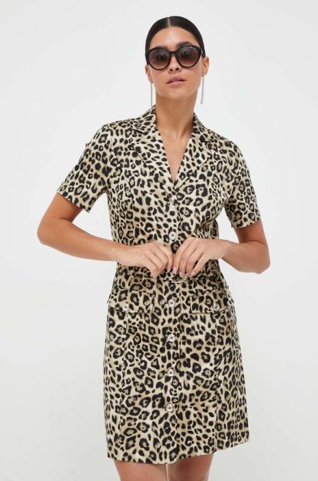 Сукня Morgan mini розкльошена колір барвистий (3421787)