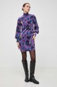 Сукня MAX&Co. колір фіолетовий mini пряма