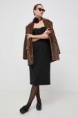 Сукня MAX&Co. x Anna Dello Russo колір чорний midi облягаюча