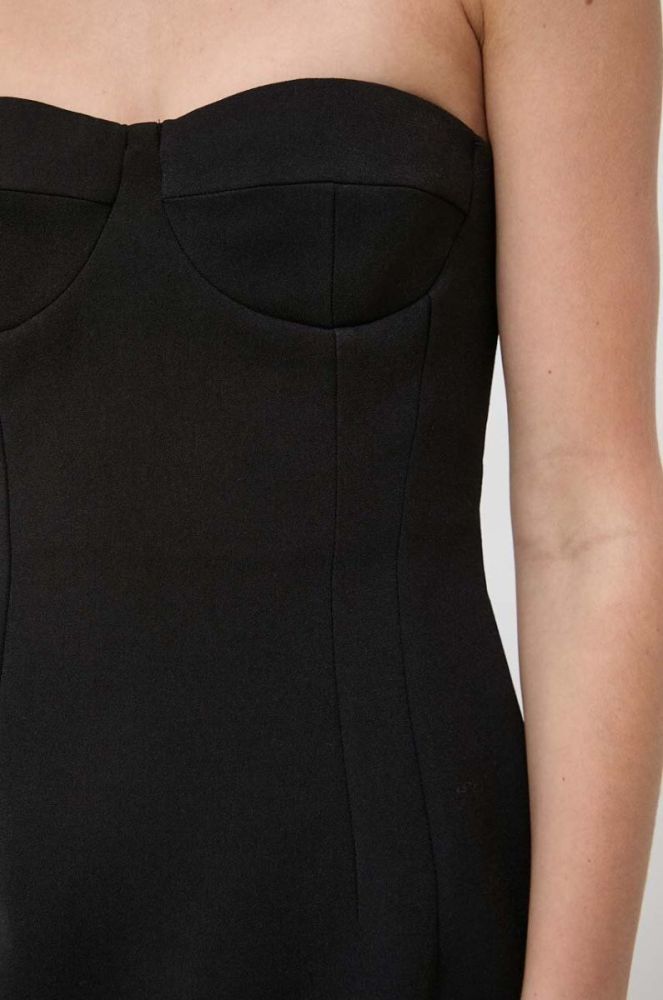 Сукня MAX&Co. x Anna Dello Russo колір чорний midi облягаюча фото 5