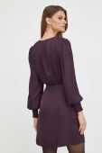 Сукня Morgan колір фіолетовий mini розкльошена (3551479)