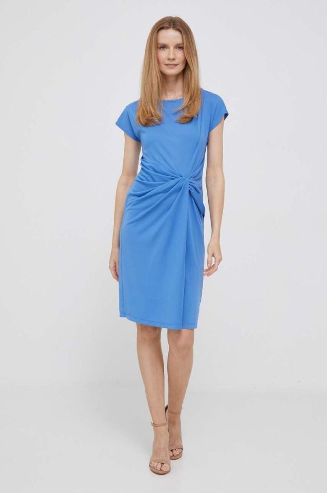 Сукня Lauren Ralph Lauren mini пряма колір блакитний (3477970) фото 2
