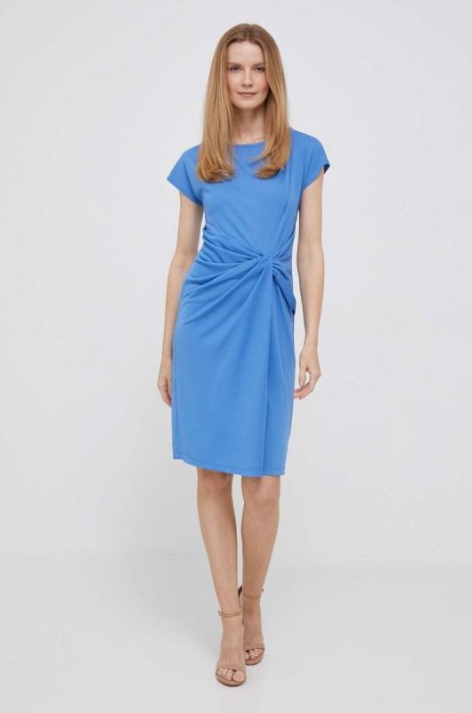 Сукня Lauren Ralph Lauren mini пряма колір блакитний (3477970) фото 2