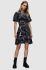 Сукня AllSaints ALI PEGGY DRESS колір чорний mini розкльошена