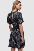 Сукня AllSaints ALI PEGGY DRESS колір чорний mini розкльошена