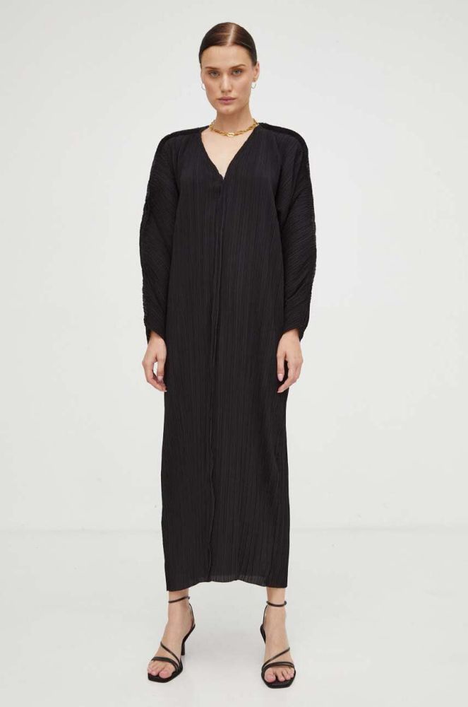 Сукня By Malene Birger колір чорний midi oversize