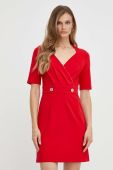 Сукня Morgan колір червоний mini пряма (3551485)