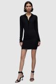 Сукня AllSaints WD014Z HOLLY DRESS колір чорний mini облягаюча
