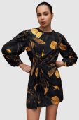 Сукня AllSaints WD081Y JEMIMA ARETHA DRESS колір чорний mini облягаюча