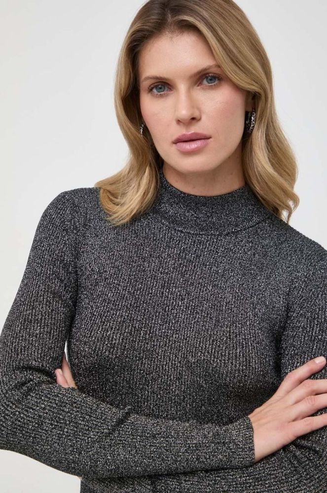 Сукня MICHAEL Michael Kors колір срібний mini облягаюча фото 4