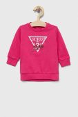 Дитяча бавовняна сукня Guess колір рожевий mini пряма (3299501)