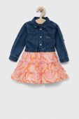 Сукня для немовлят Guess колір помаранчевий mini розкльошена (3333109)