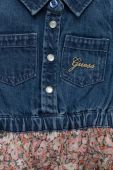 Сукня для немовлят Guess mini розкльошена колір блакитний (3333064)